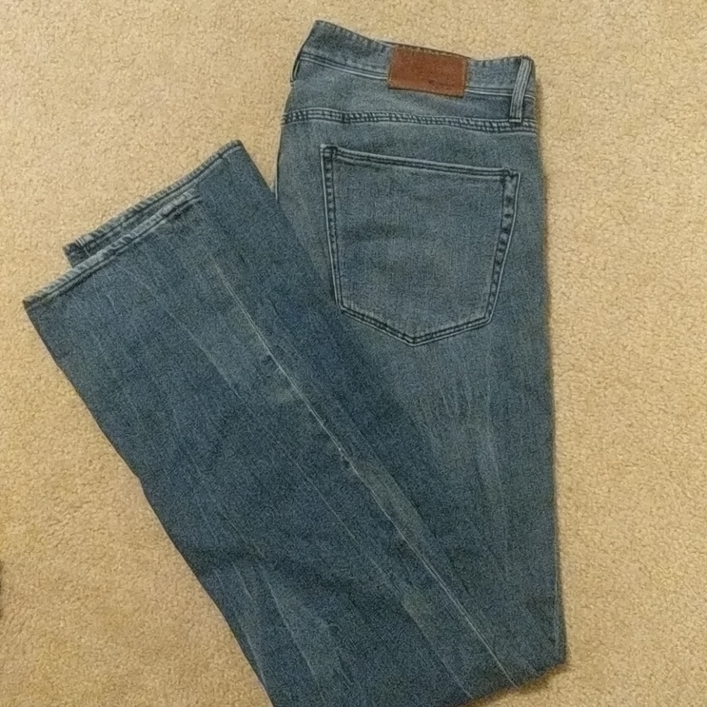 Madewell rail straight jeans